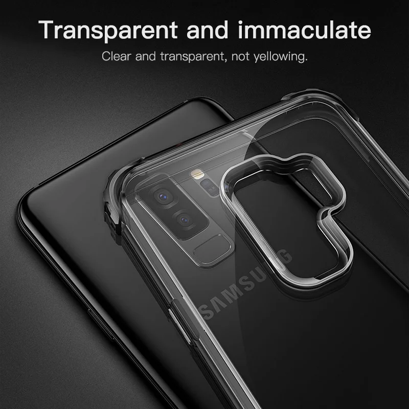 Защита подушка безопасности чехол для телефона Samsung Galaxy S9 S8 Plus S7 Edge Note 8 9