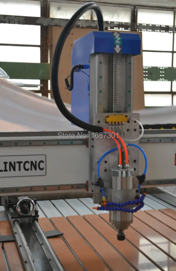 3.0kw шпинделя 4 оси фрезы для гравировки машина Деревообработка 1325 2030 ЧПУ с CE