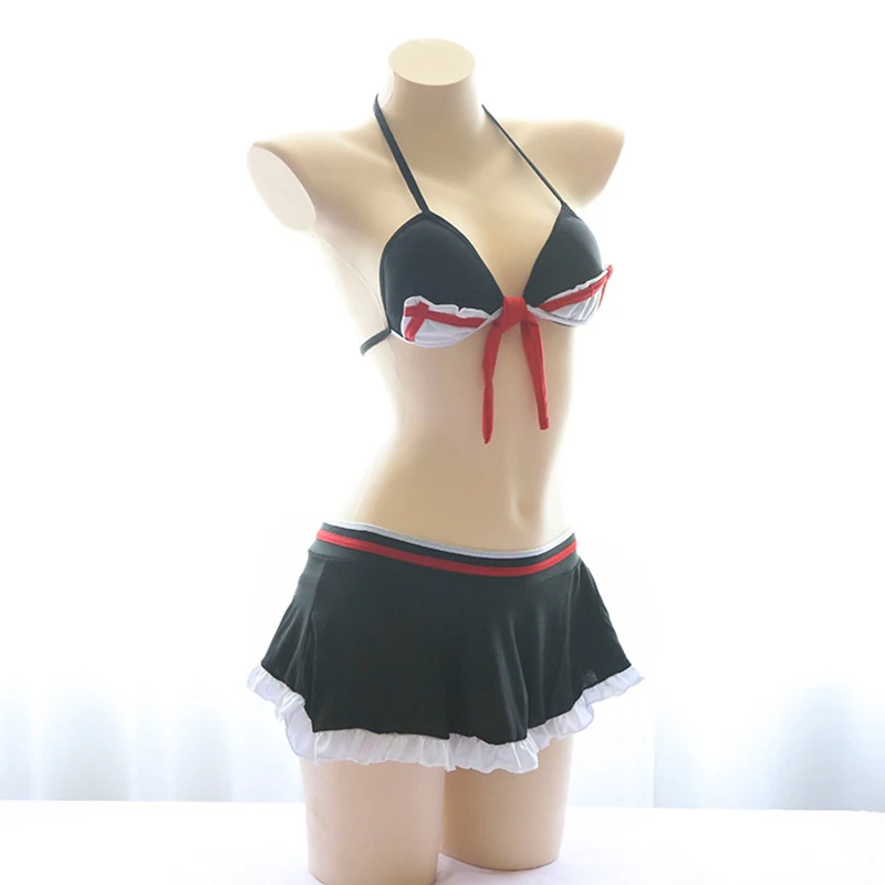 Японский аниме Kantai Collection Yuudachi купальник для косплея сексуальный женский из двух