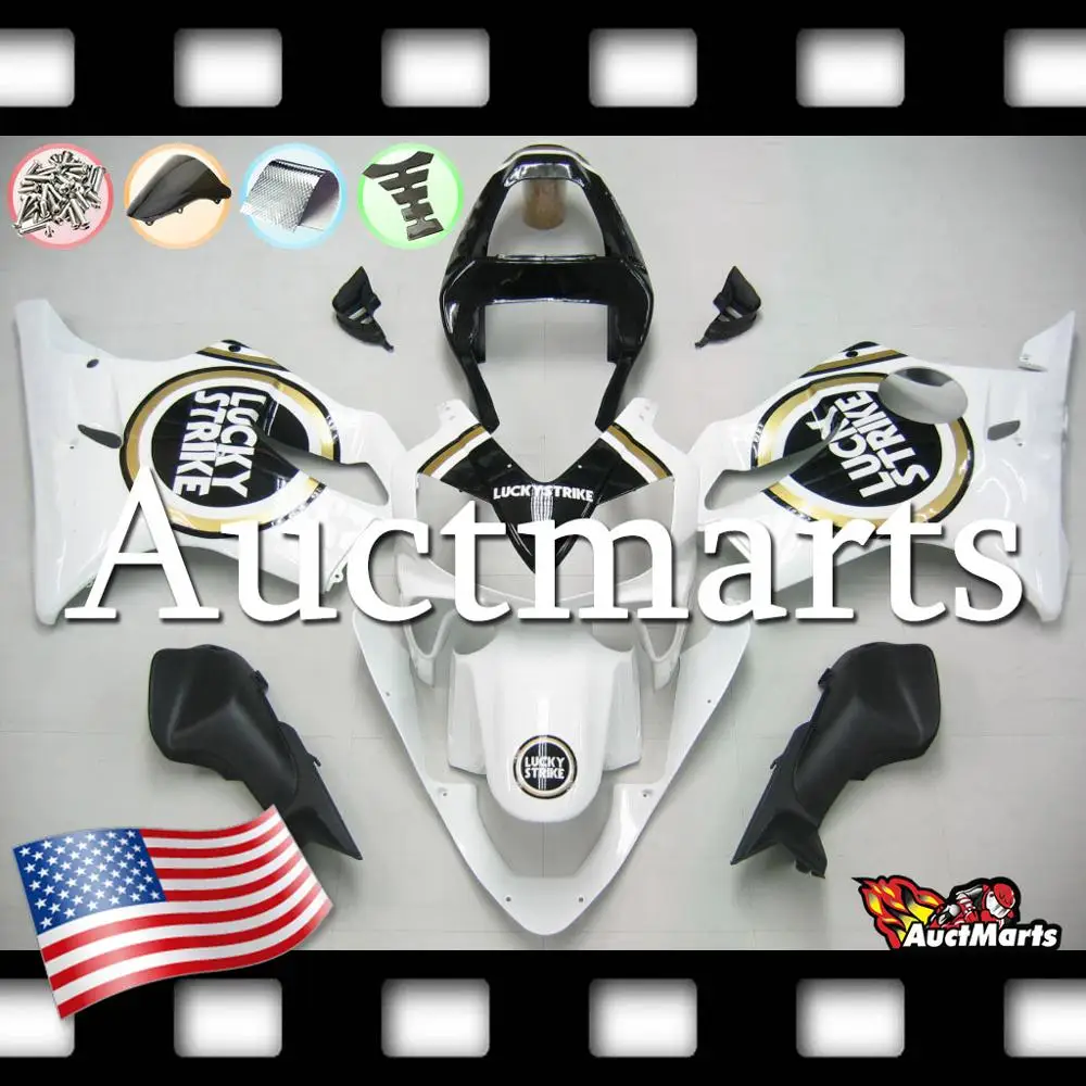 Для Honda CBR 600F F4i 2001 2002 2003 01 02 03 комплект обтекателей из АБС пластика (P/N:1c18)|Полные