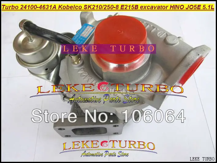 Турбо 24100 4631A 241004631A 4631 761916 5003S Турбокомпрессор для KOBELCO SK210 8 SK250 E215B экскаватор HINO JO5E