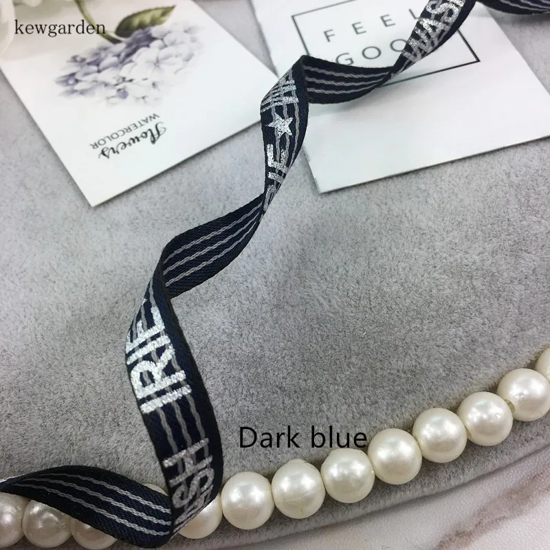 Kewgarden DIY принадлежности для рукоделия 3/8 &quot10 мм печатные буквы полосы ленты