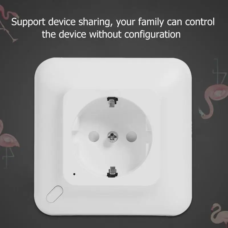 80 Type WIFI Smart Socket EU Plug 10A Voice Remote Control Switch | Электроника