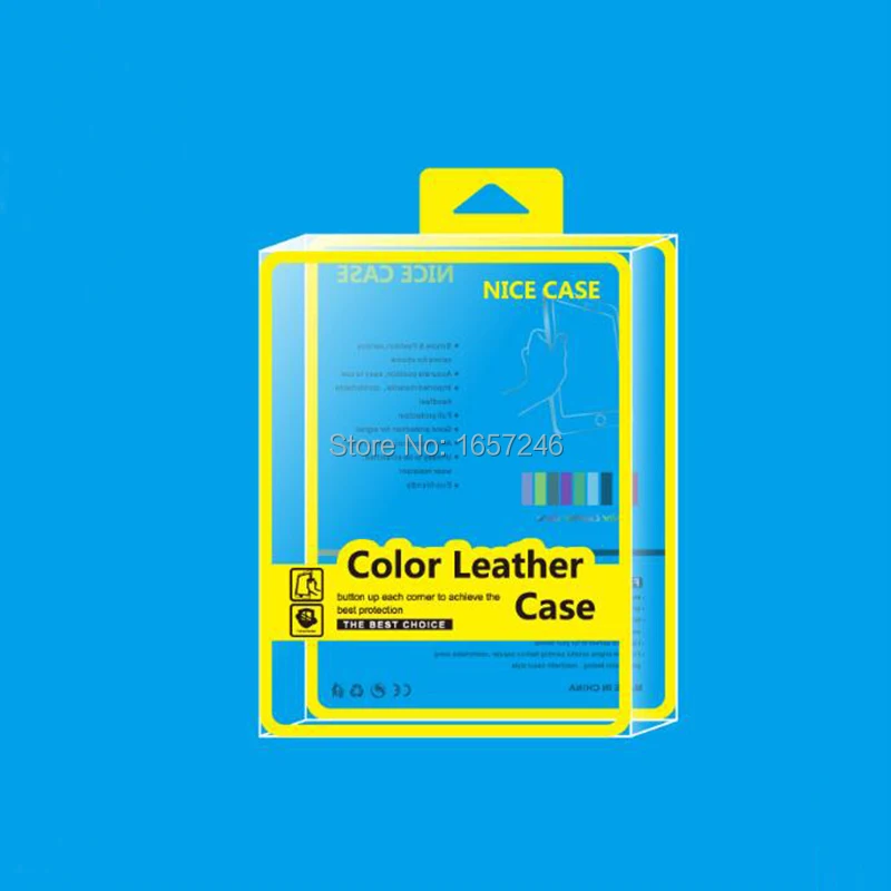 Горячая желтая прозрачная 10 дюймов ПВХ пластиковая Розничная упаковка