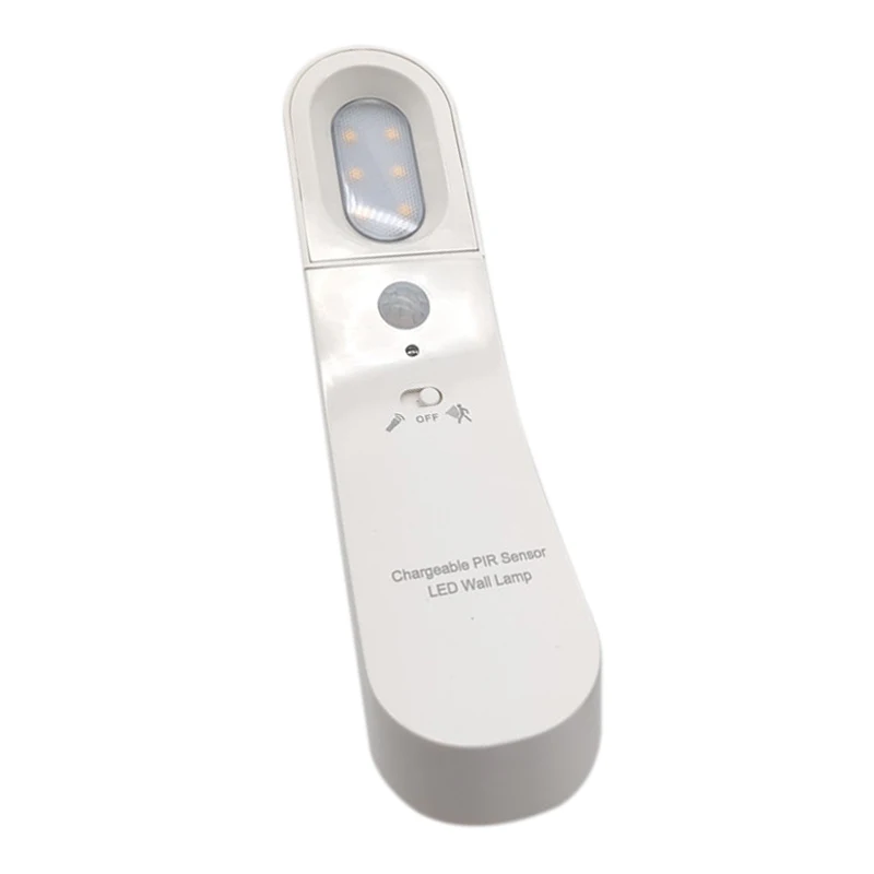 Portable Modern Led Wall Lamps Usb Charging Bedside Lamp Night Light Motion Sensor Human Body Induction Emergency Flashlig |
