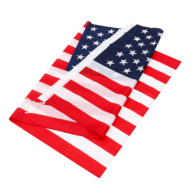 Лидер продаж 150x90 см флаги Америки Полиэстер Флаг США флаг Ensign двусторонний