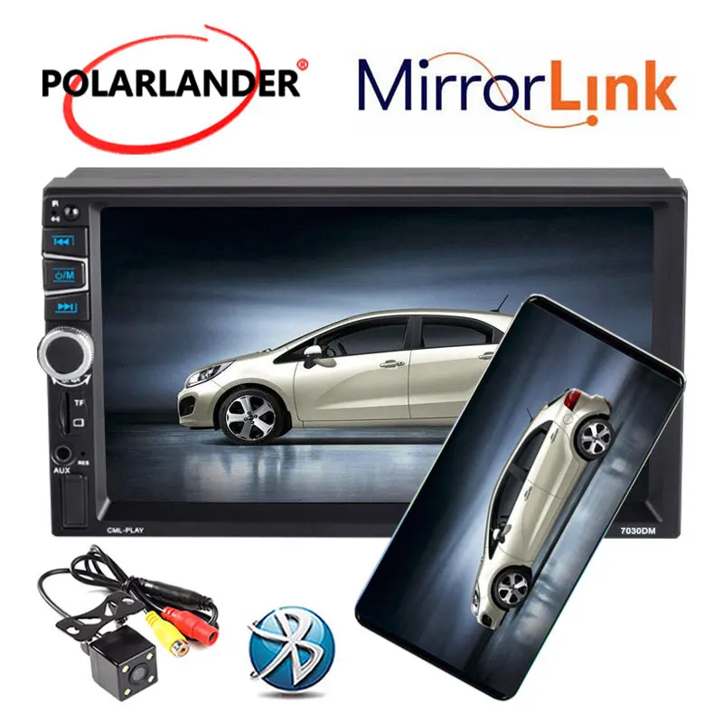 Автомобильное радио DVR 7 &quot 2 Din USB зарядное устройство Bluetooth HD воспроизведение