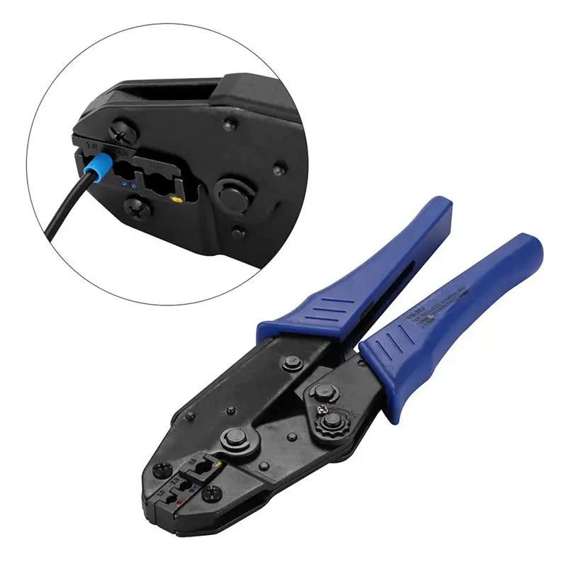 Щипцы плоскогубцы Набор 0 5-6 мм саморегулирующиеся Ratchat провода инструмент для