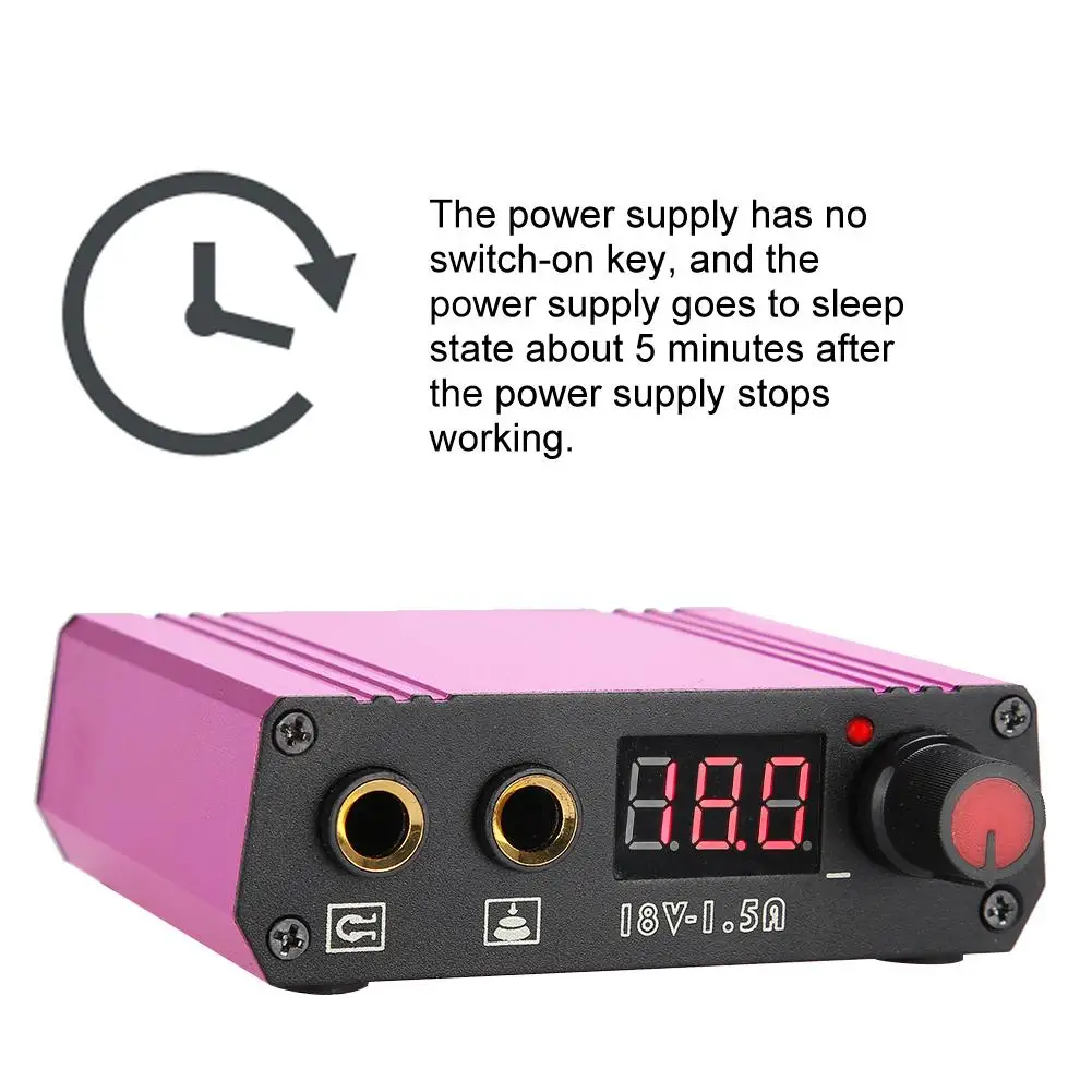 2 типа профессиональная мини тату машина источник питания для машины ножная