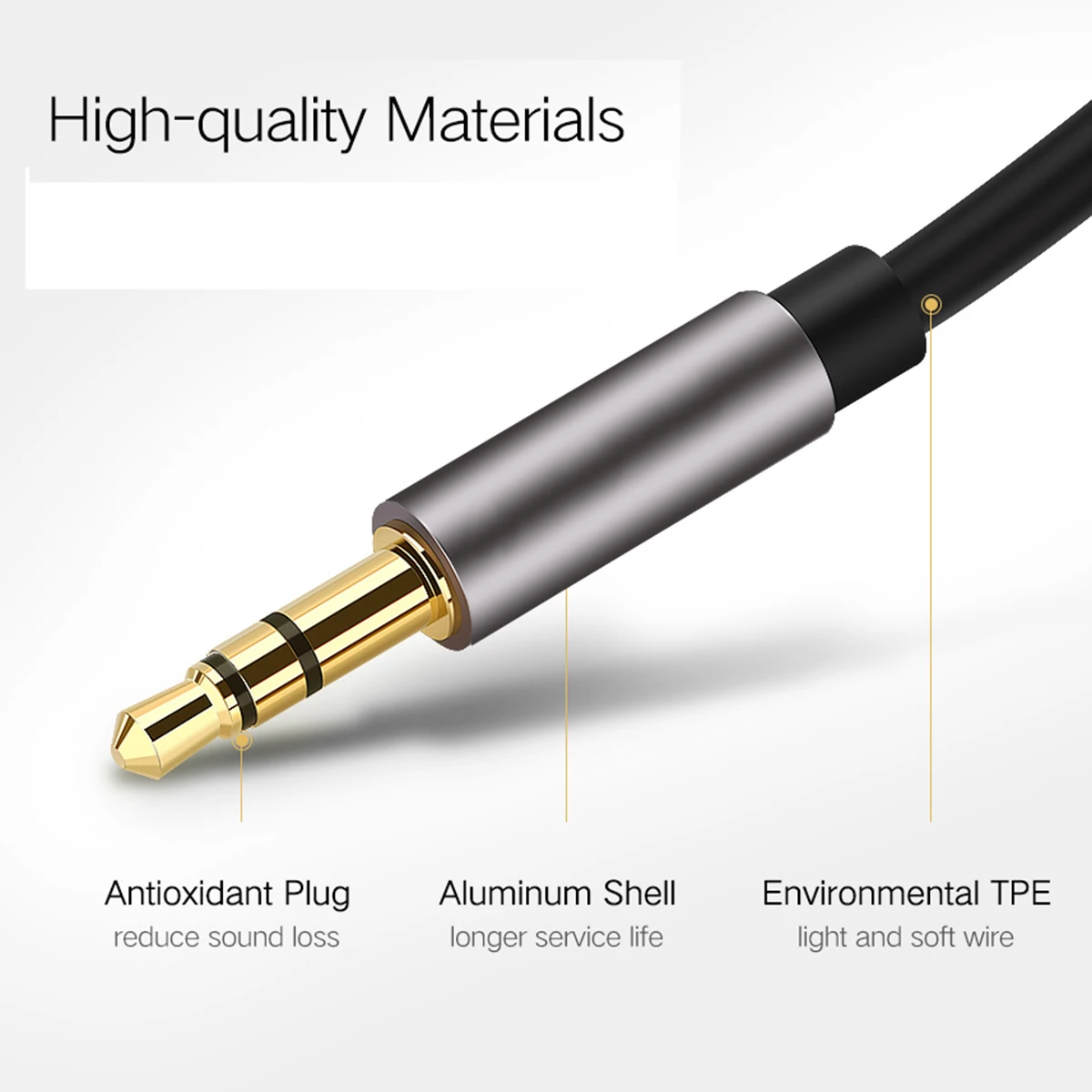 OPQ 3.5mm штекерные j3.5 мм Hi Fi стерео позолоченные Aux аудио кабели для автомобильных