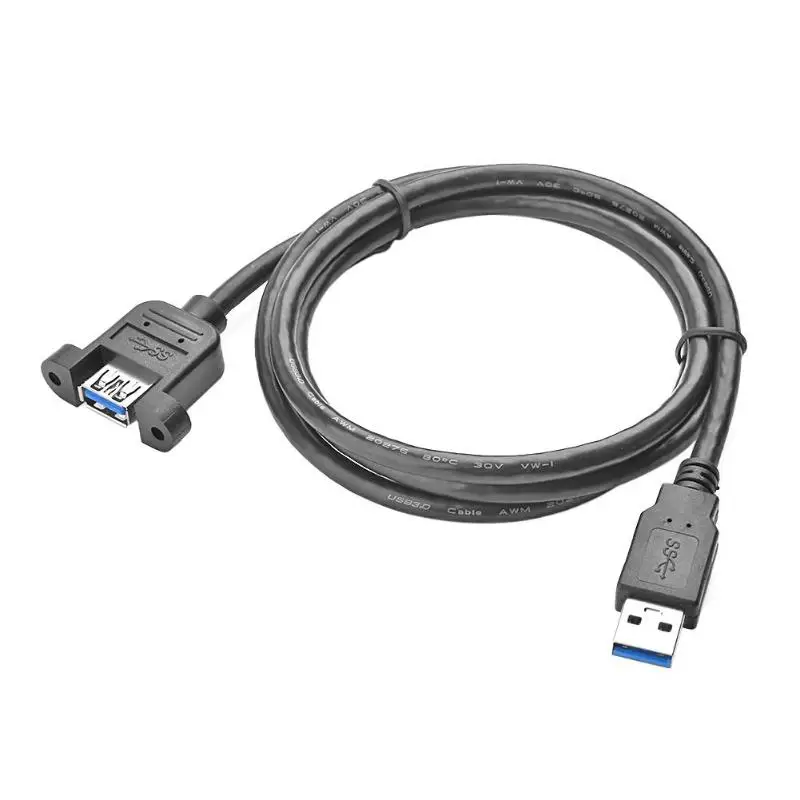 Удлинительный Кабель USB 3 0 двойной экранированный провод Папа мама из фольги +