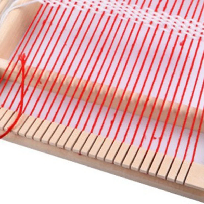 Вязальная машина обучающая детская прочная Diy деревянная рамка Подарочная