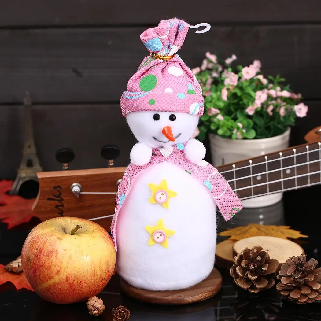 Festival Party Cute Christmas Santa Hang Snowman Printed Decor Ornaments Gift 24 cm/ 9.4 inch 1 x Bag | Дом и сад