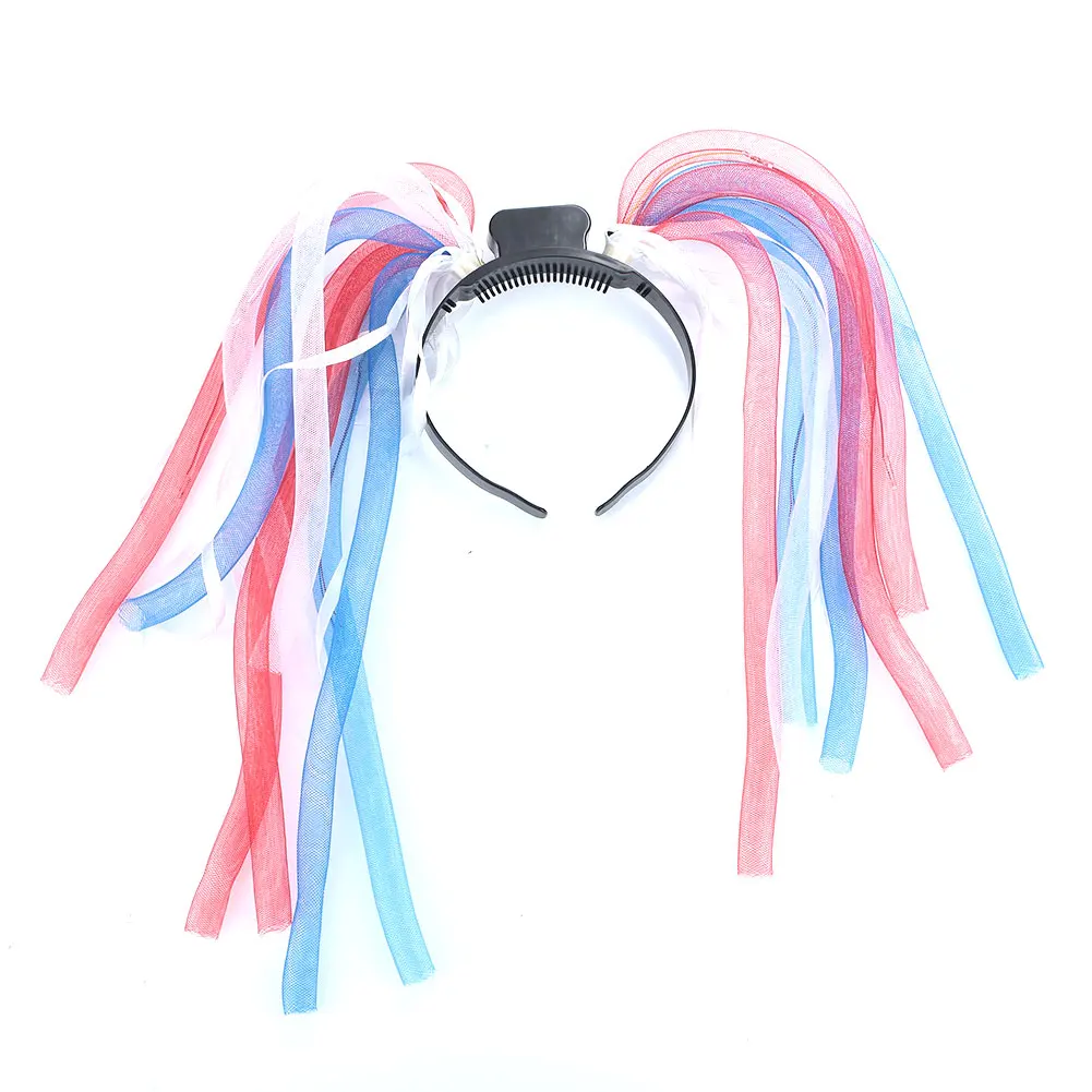 Toys Glowing Hair Plastic Fashionable Luminous toys LED Hairband Toy Head Hoop Kids light lichtstaven | Игрушки и хобби