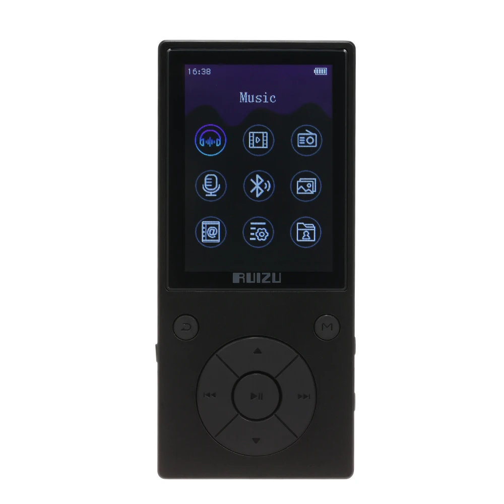 RUIZU D11 8 ГБ mp3 плеер Bluetooth музыкальный fm радио диктофон слот для карты TF 3 5 мм