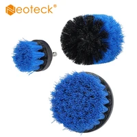 neoteck 3pcsset power scrubber brush drill brush clean for bathroom surfaces tub shower tile grout cordless drill cleaning kit