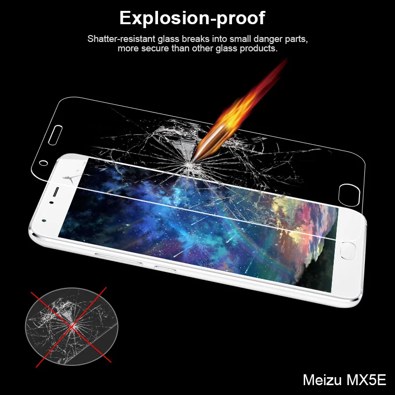Закаленное стекло JRZ для Meizu MX5 Pro протектор экрана телефона замена простота