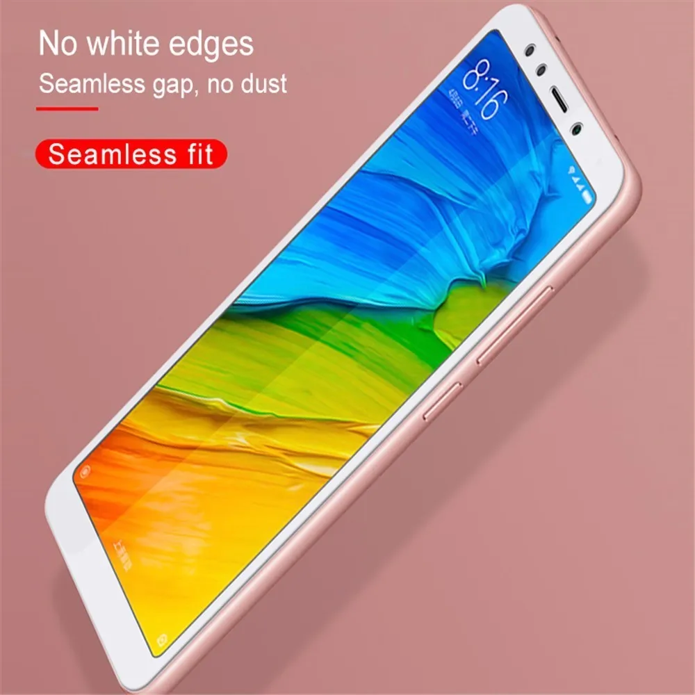 Полноэкранное защитное закаленное стекло для Xiaomi Redmi Note4X 7 5 6 5A 9H Защитная пленка 7A