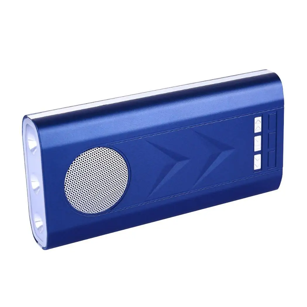 Bluetooth динамик 20000 мАч power bank двойное зарядное устройство USB внешний аккумулятор