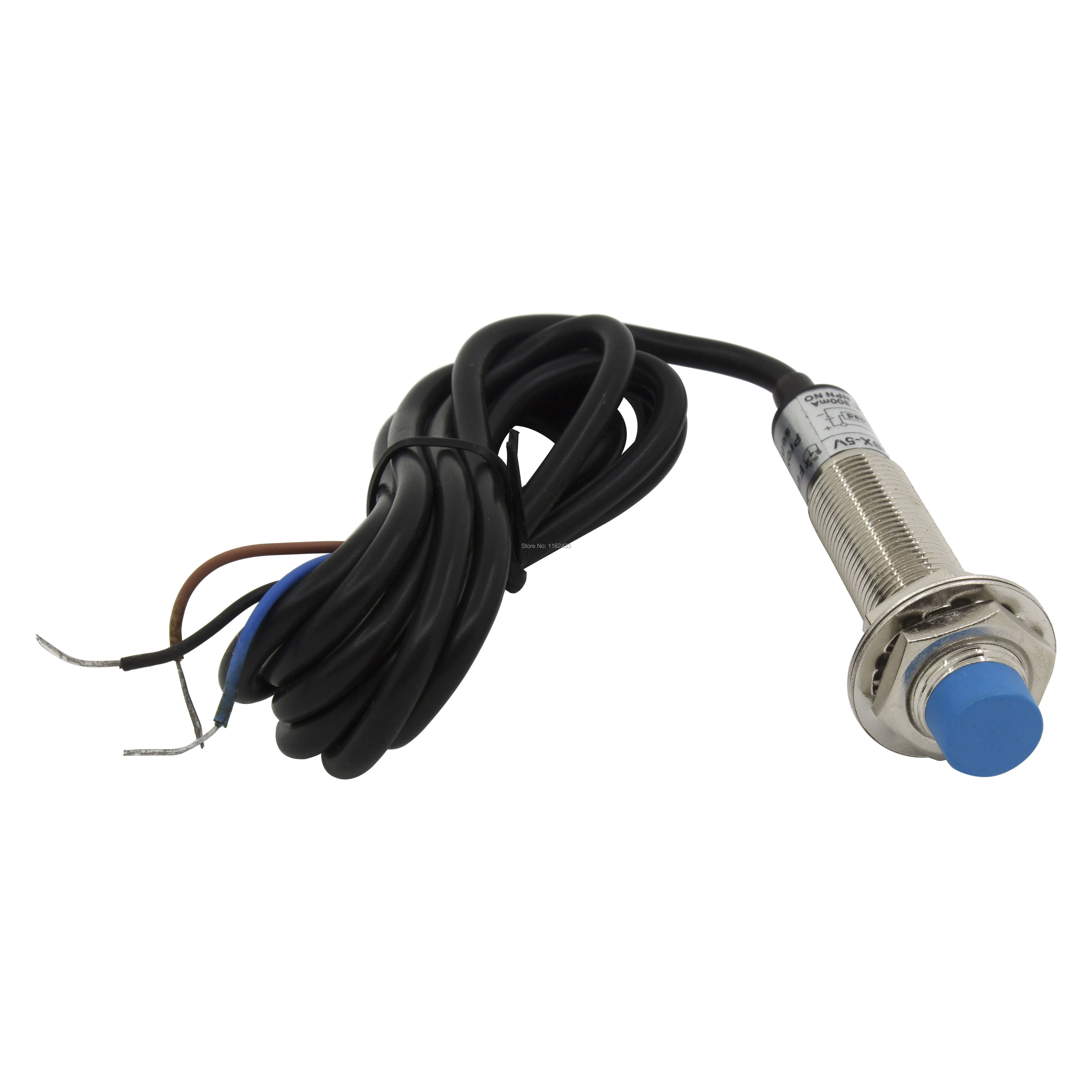 

M12 4 мм Измерение постоянного тока 5 В NPN NC, индуктивный датчик приближения с цилиндрическим переключателем для измерения постоянного тока, рабочее напряжение 5 В постоянного тока, специально для MCU