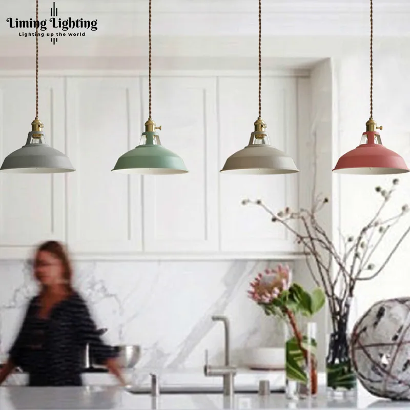 Красочный современный светодиодный подвесной светильник приспособление для