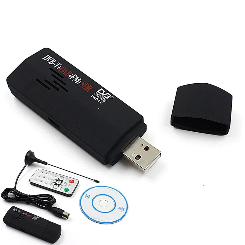 FM HD ТВ тюнер приемник палка RTL2832U + USB2.0 цифровой DVB T SDR DAB R820T N6L1 для