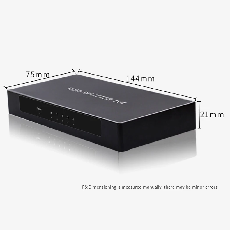 4 порта Hdmi коммутатор 2 0 сплиттер 30 Гц 3D 1080P Full Hd 1 вход выхода поддержка 4K x 2K