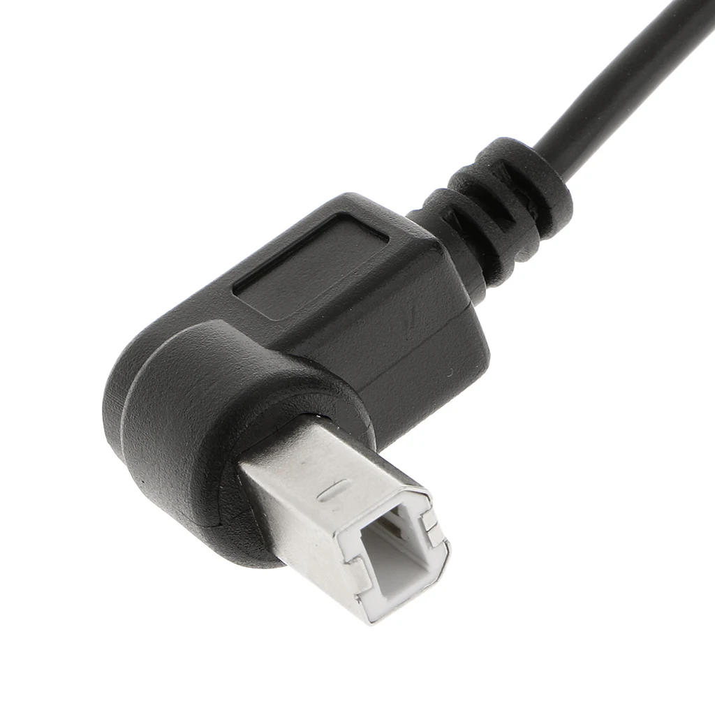1 шт. кабель для принтера с разъемом USB 2 0 типа A Папа B и под углом 90
