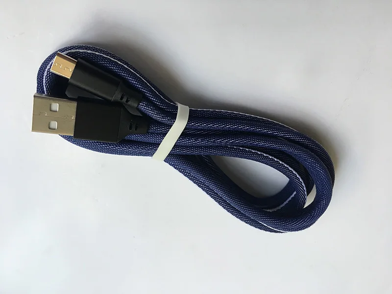 KKREFF 2 м тканевый Micro USB кабель для Samsung Sony Huawei P20 Xiaomi Vivo Oppo мобильного телефона