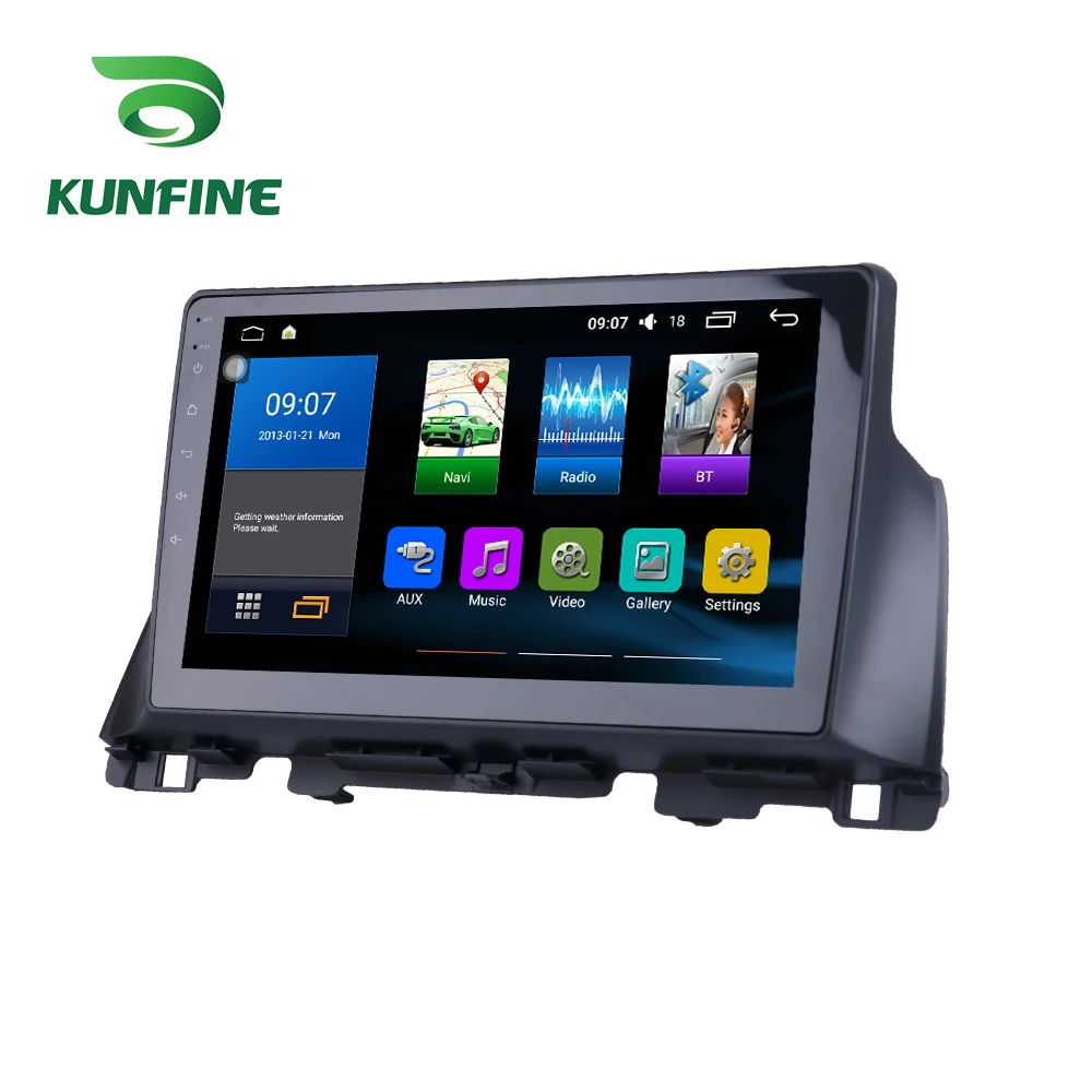 Восьмиядерный 1024*600 Android 8 1 автомобильный DVD GPS навигационный плеер Deckless стерео для