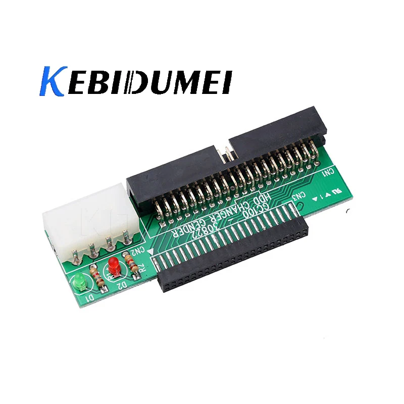 Адаптер для жесткого диска KEBIDUMEI 44 Pin 2 5 дюйма 3 IDE 40 интерфейс адаптер ноутбука ПК