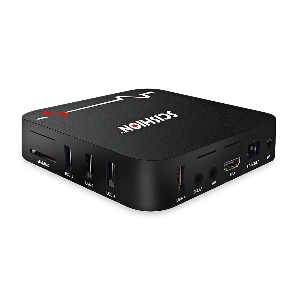 Scishion модель S RK3229 4K TV Box 2 Гб 16 Smart Media Player для Android 8 1 HDMI USB2.0 телеприставка с пультом