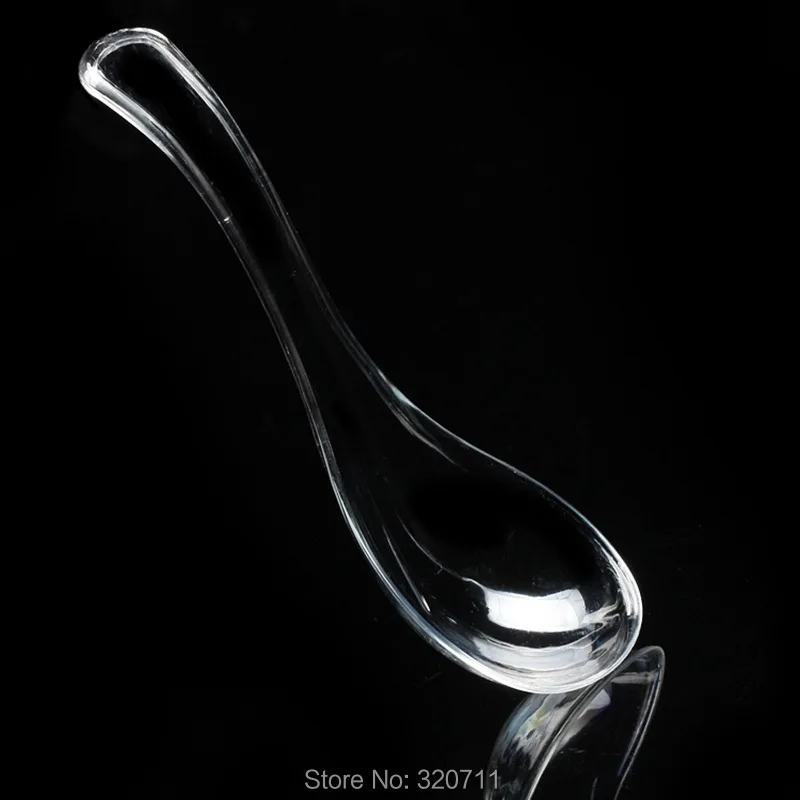 2000 шт одноразовая столовая ложка каша рамен пластиковая посуда день рождения