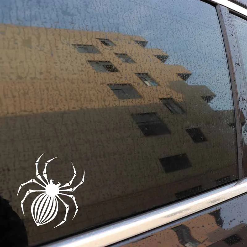 15.2CM*17.3CM Striated Spider Vinyl Decal Car Sticker Motorcycle SUVs Bumper Window Laptop Styling Decals | Автомобили и