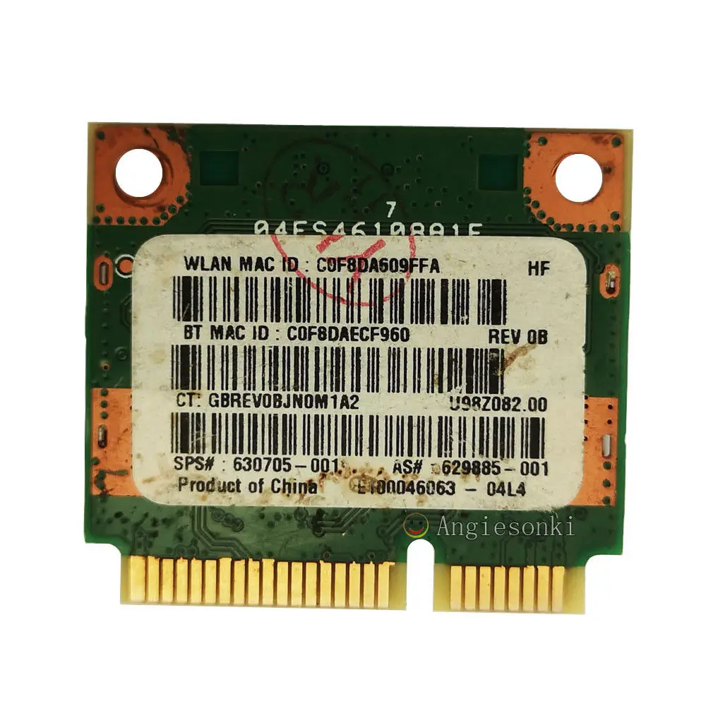 SSEA беспроводная карта Wi-Fi Bluetooth 3 0 Для Ralink RT5390BC8 мини PCI-E 802.11b/g/n для Hp DM1 DV4 DV7 G4 G6 G7