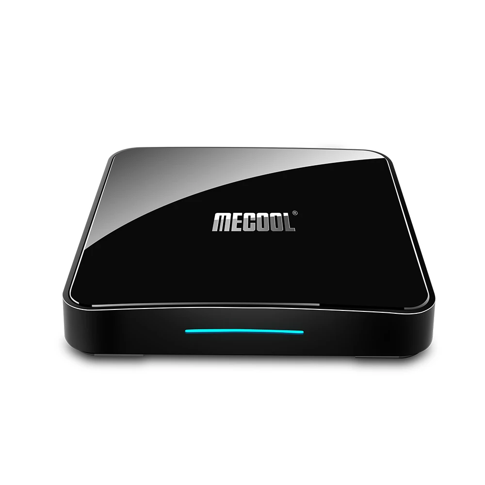 MECOOL KM3 ТВ коробка Android 9 0 Голосовое управление Amlogic S905X2 4 Гб ram 64 rom 2 4G 5G WiFi Bluetooth 1 USB