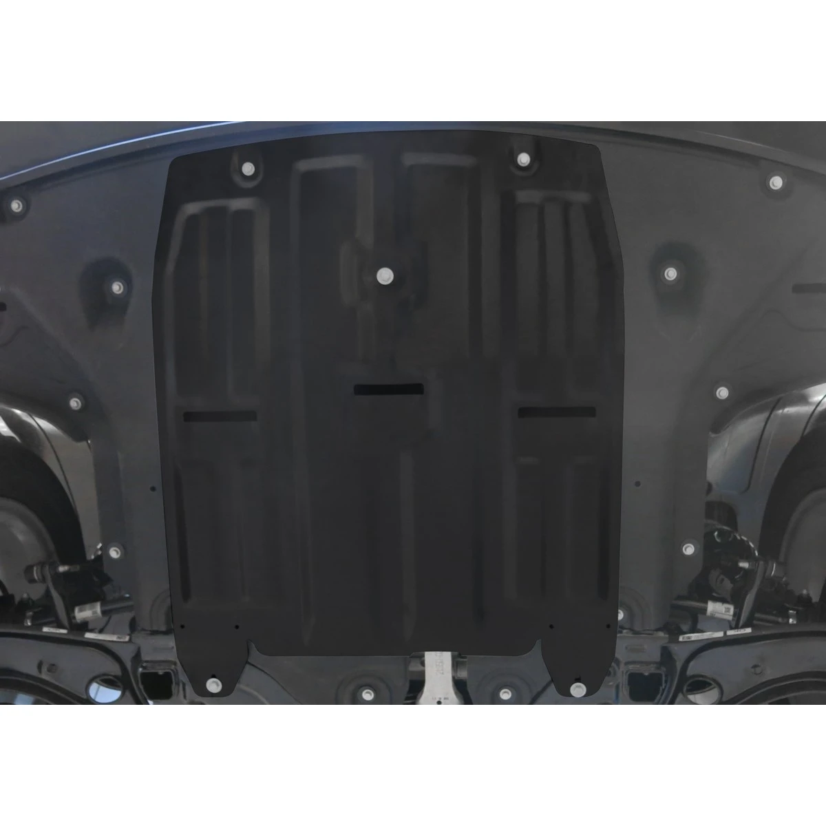 Защита картера и КПП Rival 111.2357.1 (для Hyundai Tucson (V 1.6 1.6T(177л.с.) 2.0 2.0d) 2015 н.в./Kia Sportage 1.6T(177hp)