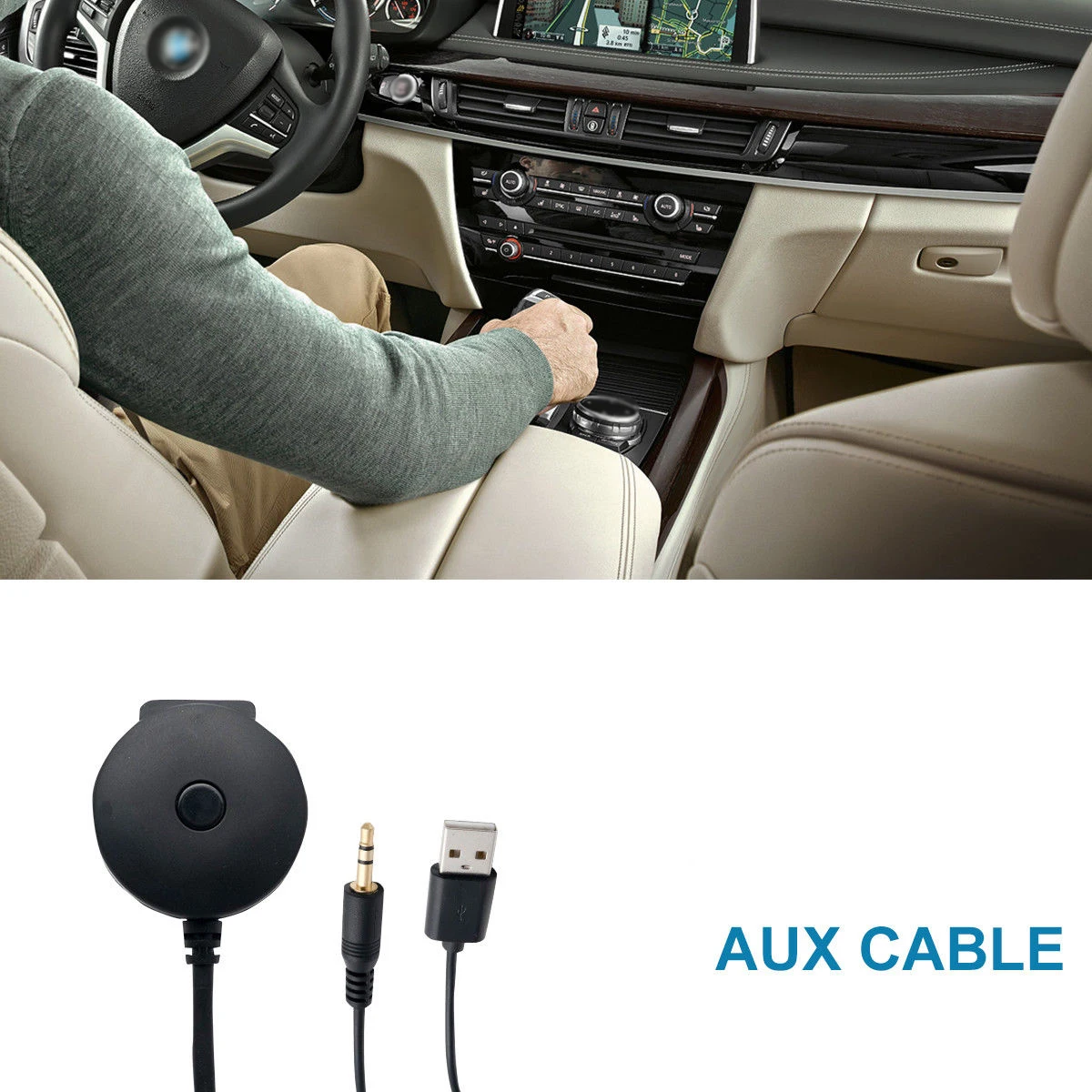 Автомобильный Bluetooth-совместимый 3 5 мм аудио музыкальный USB AUX телефон для