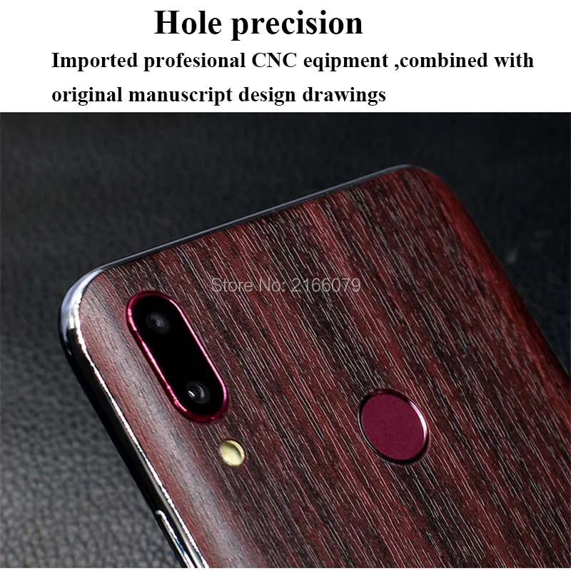 Для Huawei Y9/Y7 Pro (2019)/Enjoy 9 Plus задняя крышка 3D Имитация древесины защита кожи наклейка