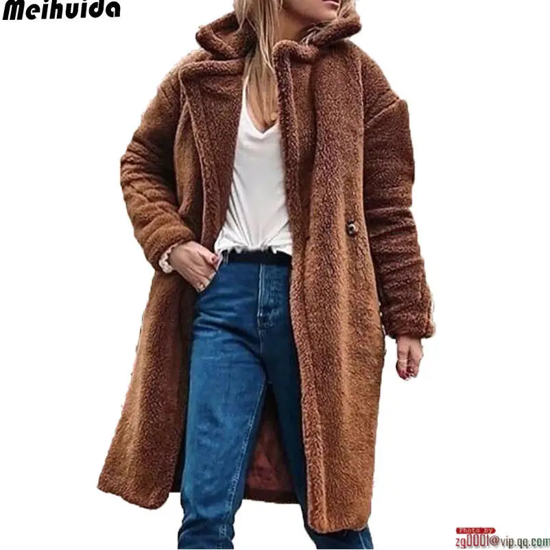 Фото MeiHuiDa 2018 новый стиль модный однотонный плотный кардиган с неровным воротником из MeiHuiDa 2018 новый стиль модный однотонный плотный кардиган с неровным воротником из