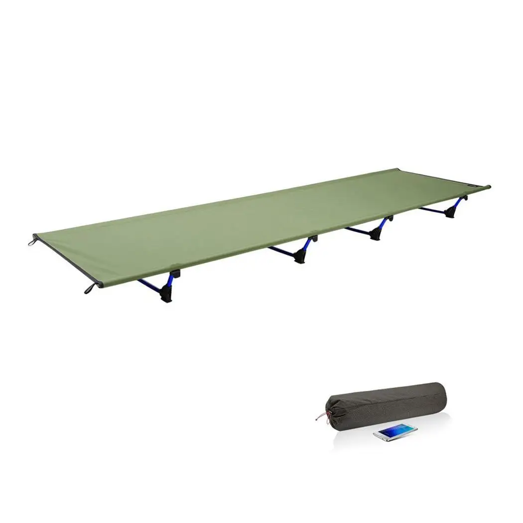 Ultralight Camp Bed 200KG Bearing Breathable Waterproof Nylon 7001 Special aviation aluminum Surface 1200g | Спорт и развлечения