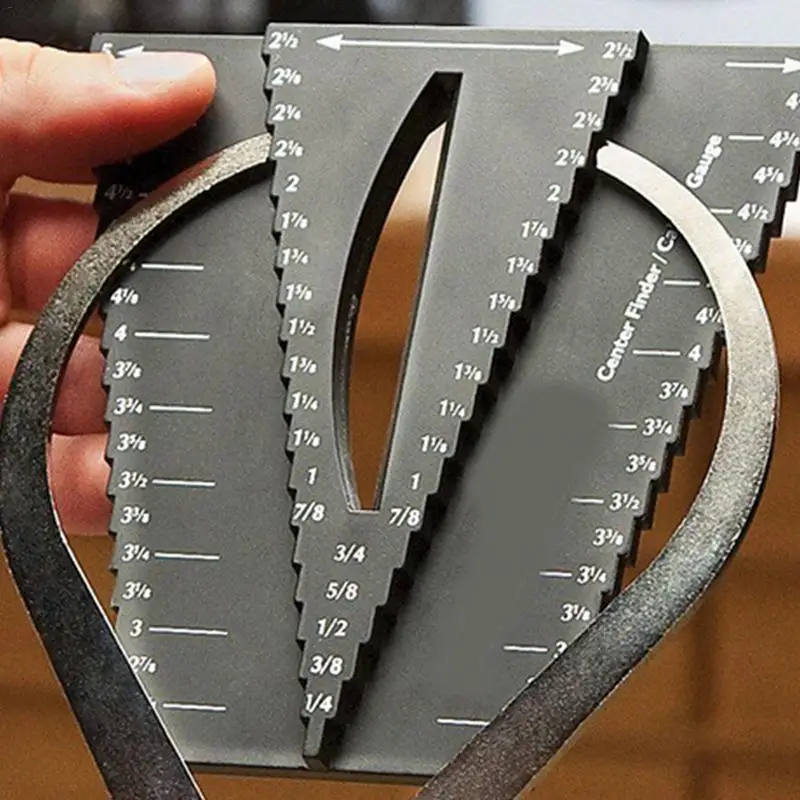 13*13*2 см DIY Дерево линия локатор Деревообрабатывающие инструменты для мебели и