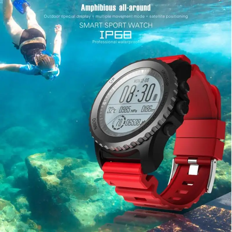 S968 gps Смарт-часы IP68 Водонепроницаемый сердечного ритма Multi-спортивный термометр |