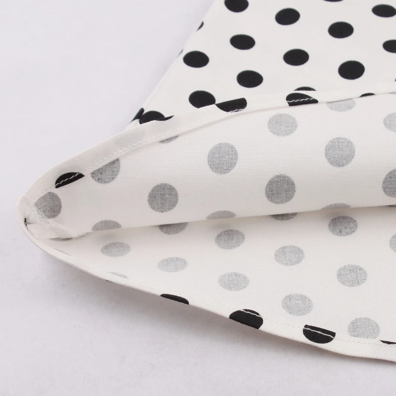 Plus Size Summer Dress Women Vintage Vestidos Polka Dot VestidoDress 50s 60s Ladies Retro Elegant Short Dresses 4XL | Женская одежда