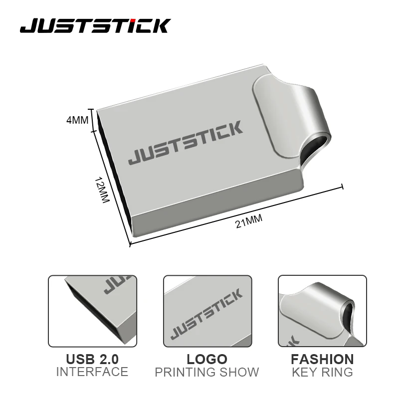 USB Flash Drive 64GB 32GB Mini Portable metal U Disk pendrive 8GB 16GB memory stick Pendrives Car Pen for PC Laptop | Компьютеры и