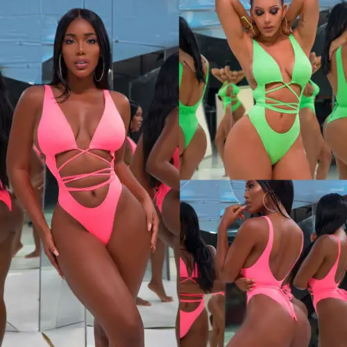 Сексуальный купальник для женщин пуш-ап бикини монокини купальный костюм | Спорт