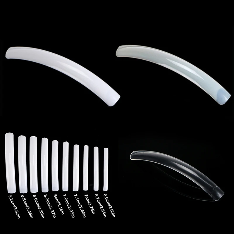 10 + шт Экстра длинные кривые накладные ногти УФ гель для ногтей искусство DIY