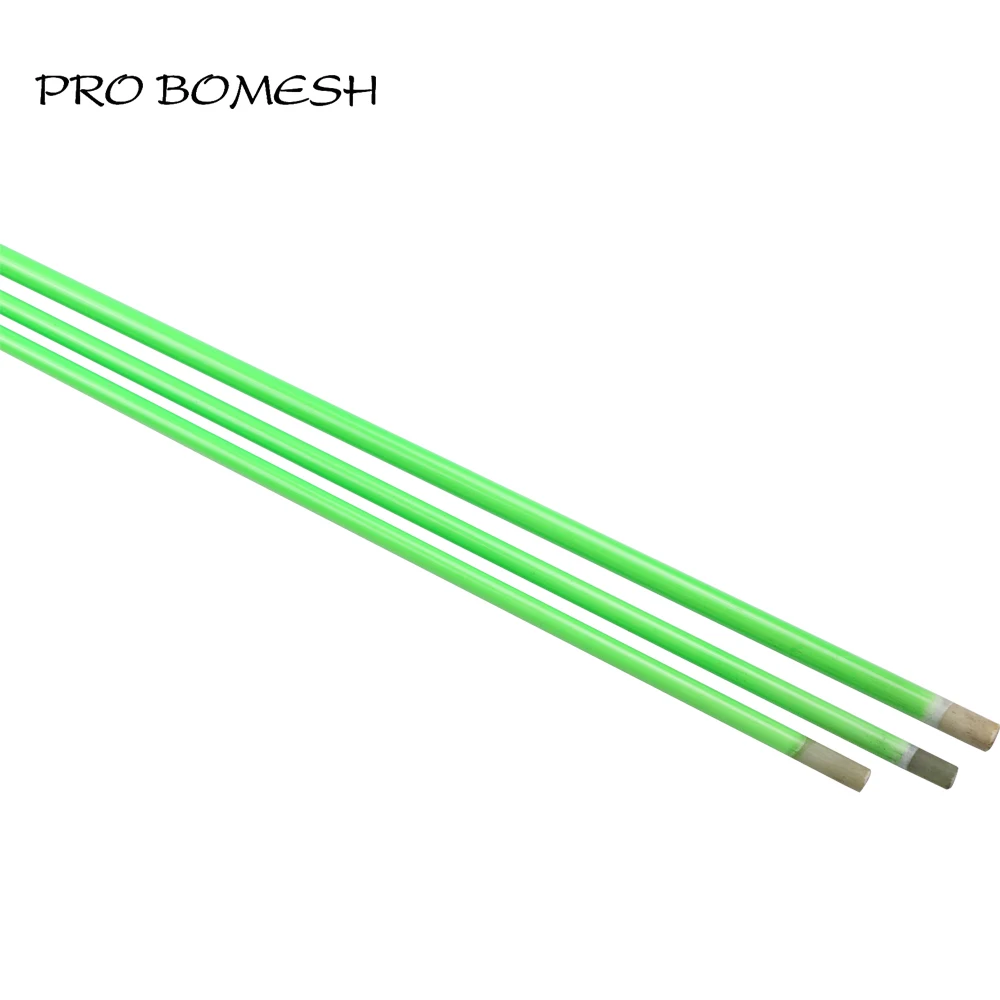 Pro Bomesh 3 шт./лот фунтов 21 12 39 6 однотонная стеклянная лодочная Удочка пустая