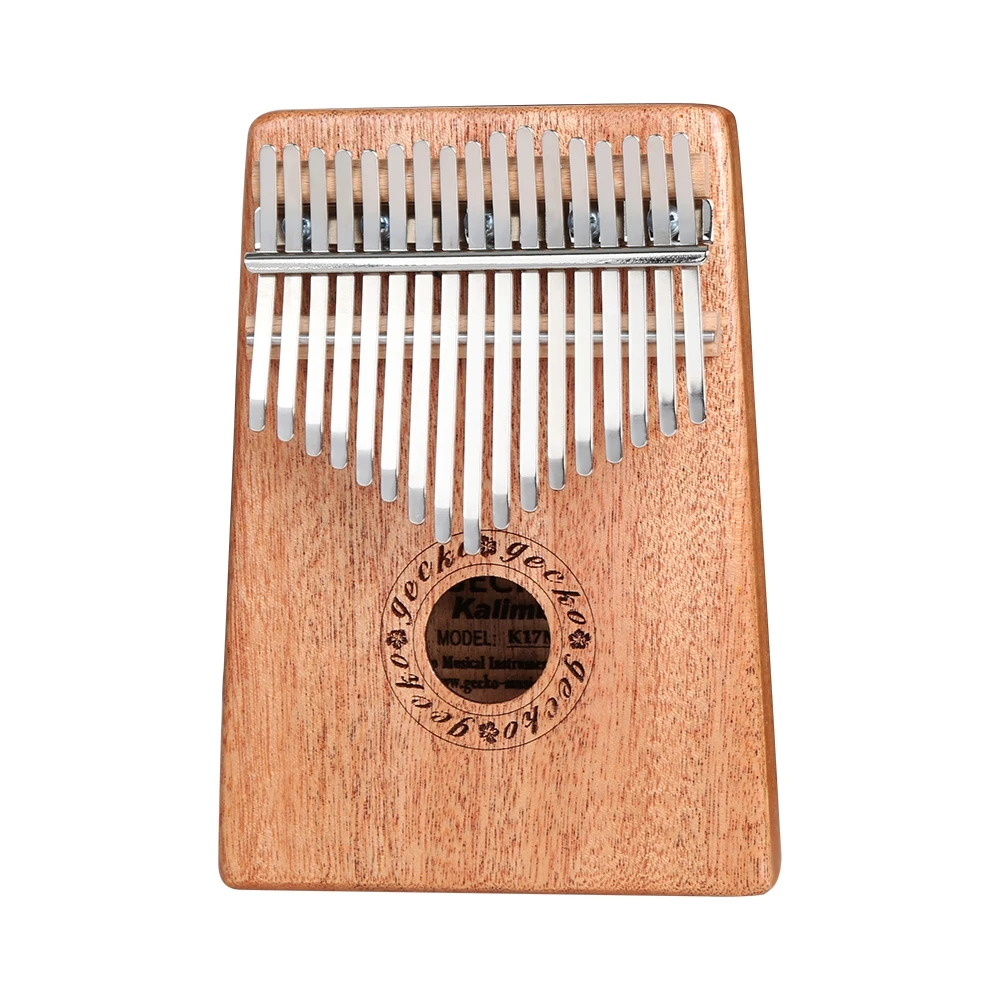GECKO Kalimba Mbira Sanza 17 клавиш пианино для больших пальцев с нотописание|Игрушечные