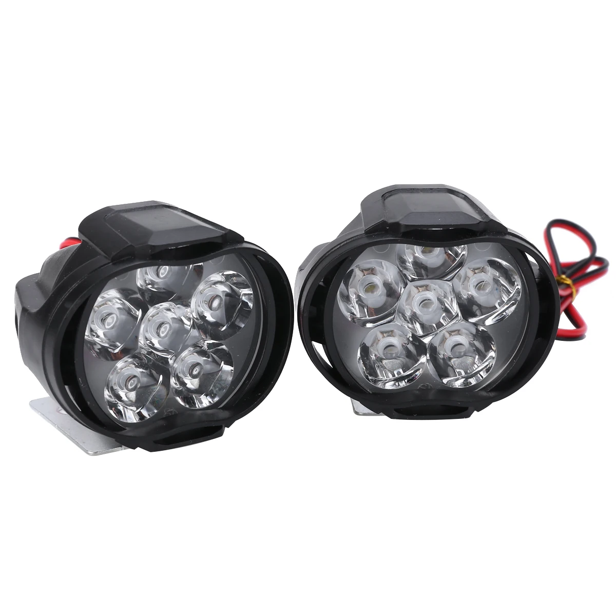 

Светодиодные фары головного света для мотоцикла, 6 в 1, 9-85 в, 10 Вт